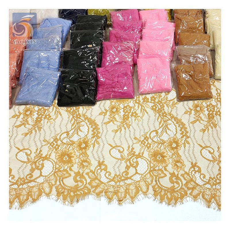 Lace fabric color options