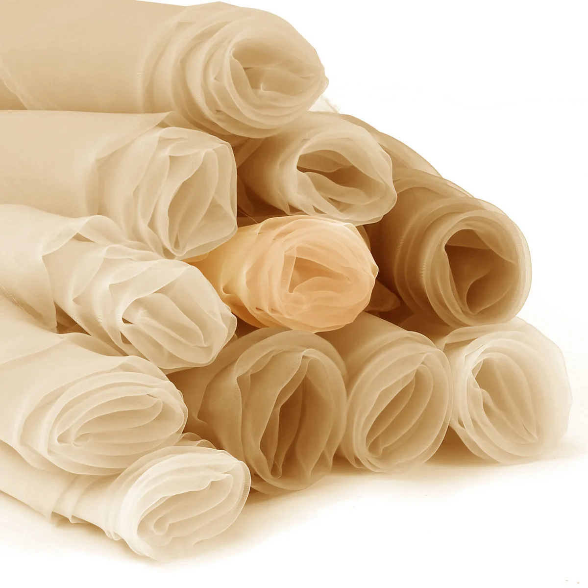 Tulle mesh fabric rolls