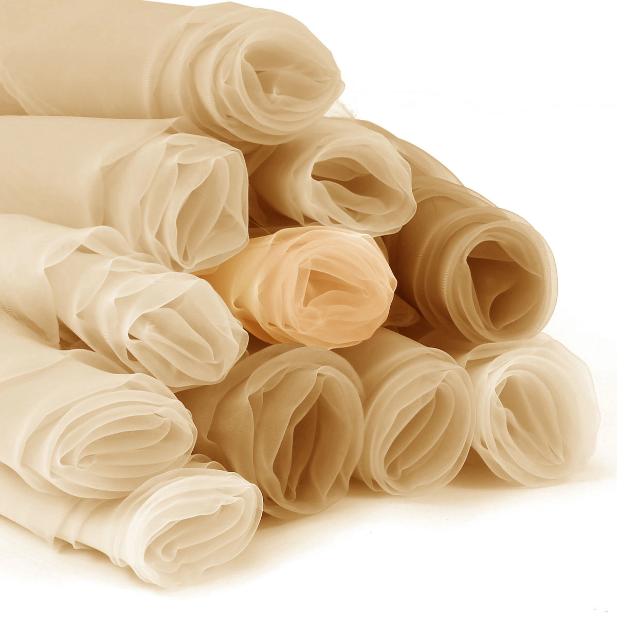 Tulle mesh fabric rolls
