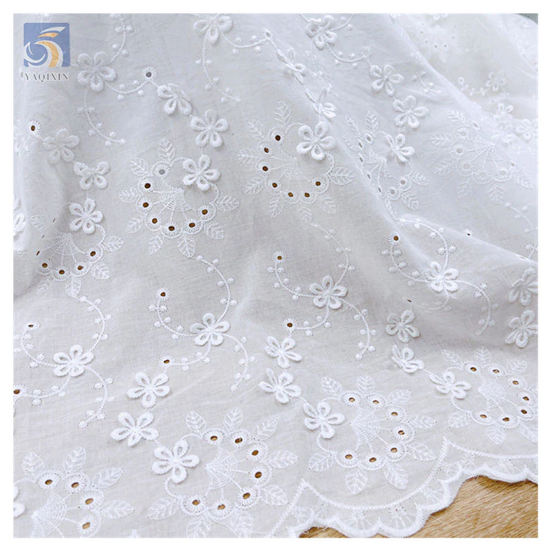 Floral Cotton Lace fabric YX2429