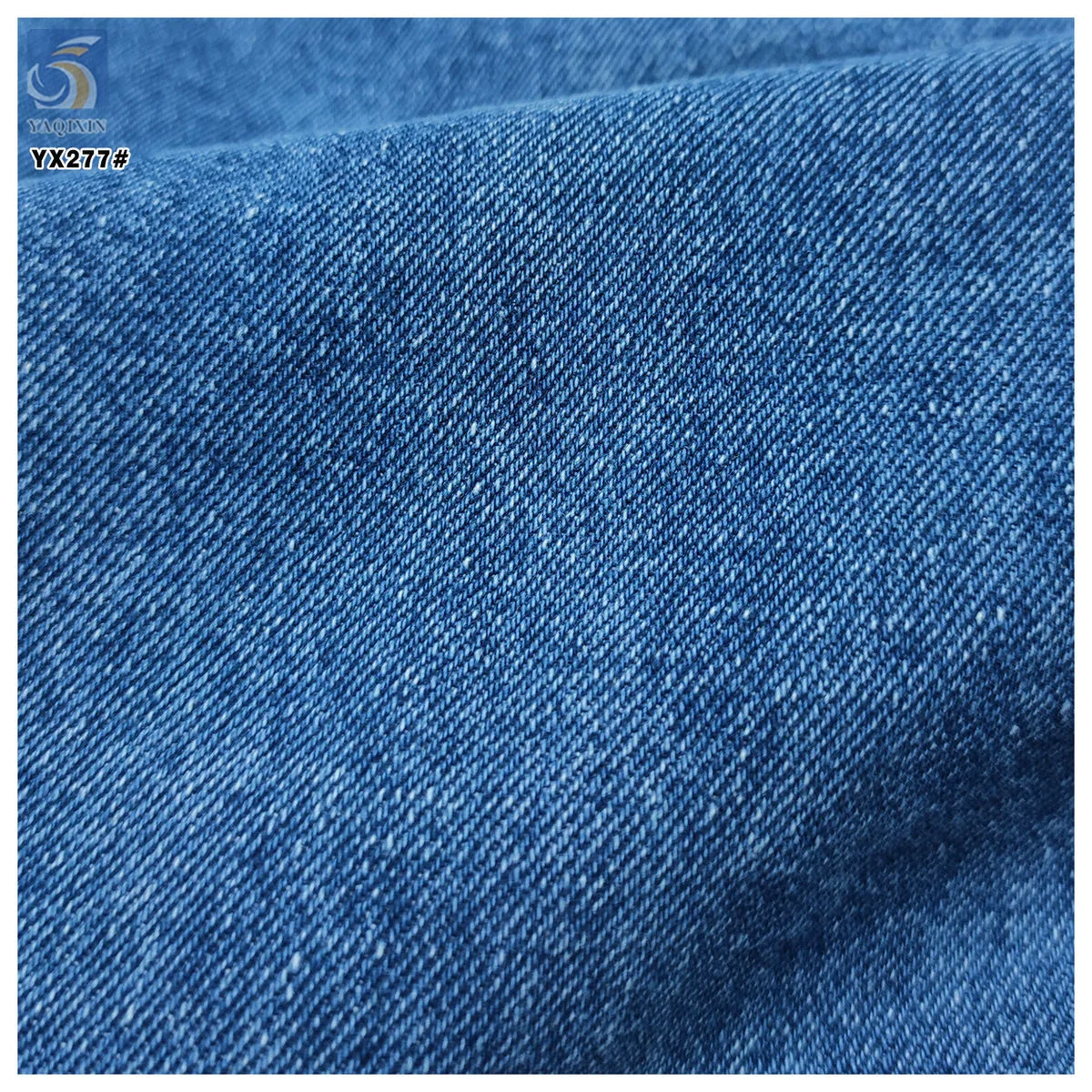 Blue cotton denim texture