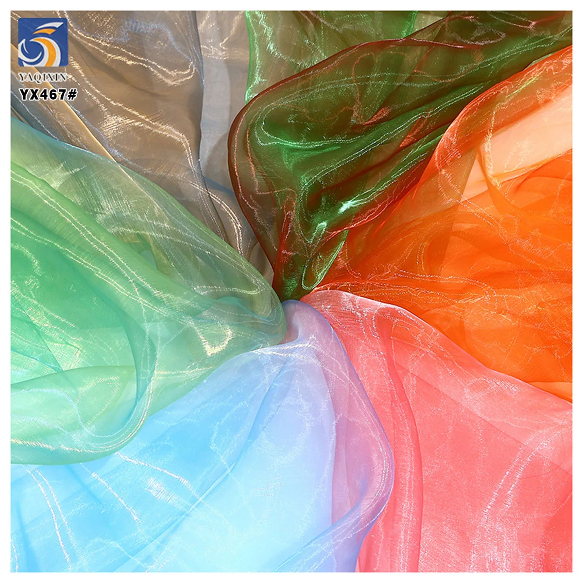 Shimmer Organza fabric YX467