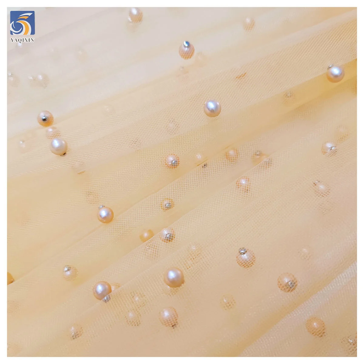 Pearl Tulle Lace fabric ZST001-2